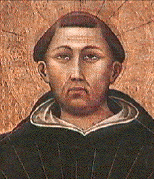 Thomas de Aquino a Francesco Traini depictus