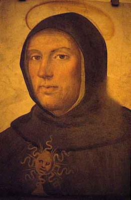 Thomas de Aquino ab auctore ignoto depictus (Palazzo Pitti, Firenze)