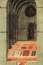 Bibliotheca conventus Sancti Nicholai Neapoli a Sasseta depicta