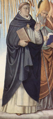 Thomas de Aquino a Philipp Veit depictus