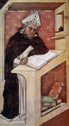Albertus Magnus a Tommaso di Modena depictus