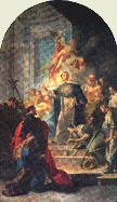 Thomas de Aquino praedicans Neapoli