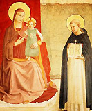 Thomas de Aquino a Fra Angelico depictus
